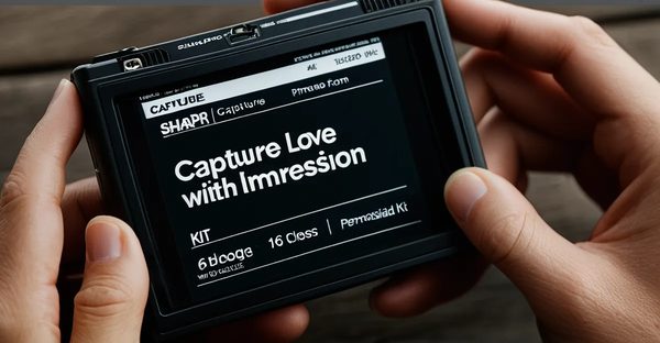 Capturez l'amour avec un kit d'empreintes créatif et personnalisé