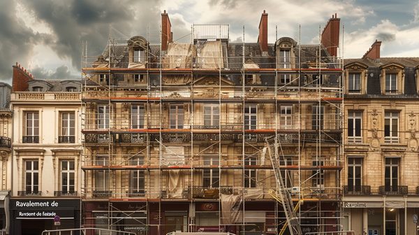 Ravalement de façade à Orléans : quand installer un échafaudage ?