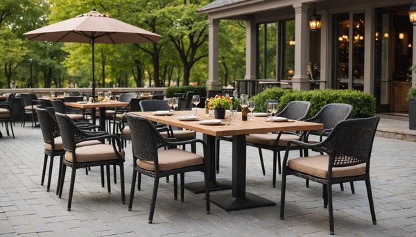 Choisissez la chaise de terrasse parfaite pour votre restaurant